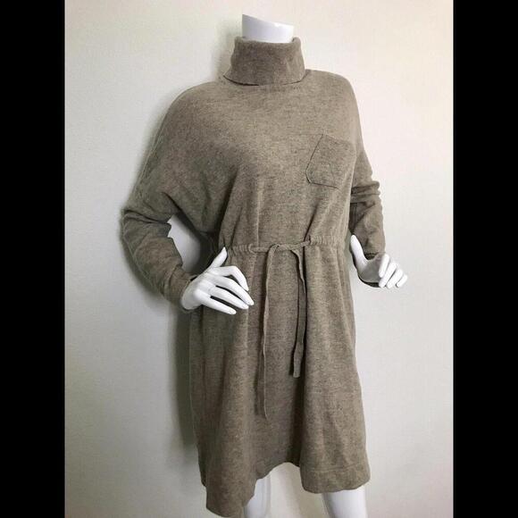 Vintage Lagenlook Boho Taupe Tunic - Picture 1 of 3